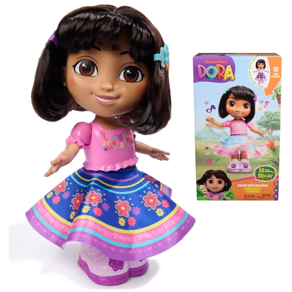 Muñeca DORA Baila Conmigo Musical Interactiva Bilingüe