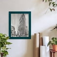 thumbnail image 6 of Art Deco Cityscape II -Framed Print w/glass-Ocean Blue, 6 of 7
