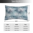 thumbnail image 2 of Rateoe enchanted winter snowflake holly Pattern Decorative Pillow Case,Throw Pillow Covers,Plush Pillow Cover,Soft Pillow Case,Velvet Pillow Case-16"x24", 2 of 6