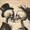 Moonlit Ocean Beach, variant on UXIEQU Victorian Skeleton Couple Kissing Canvas Wall Art Print 15.75x11.81 Inches