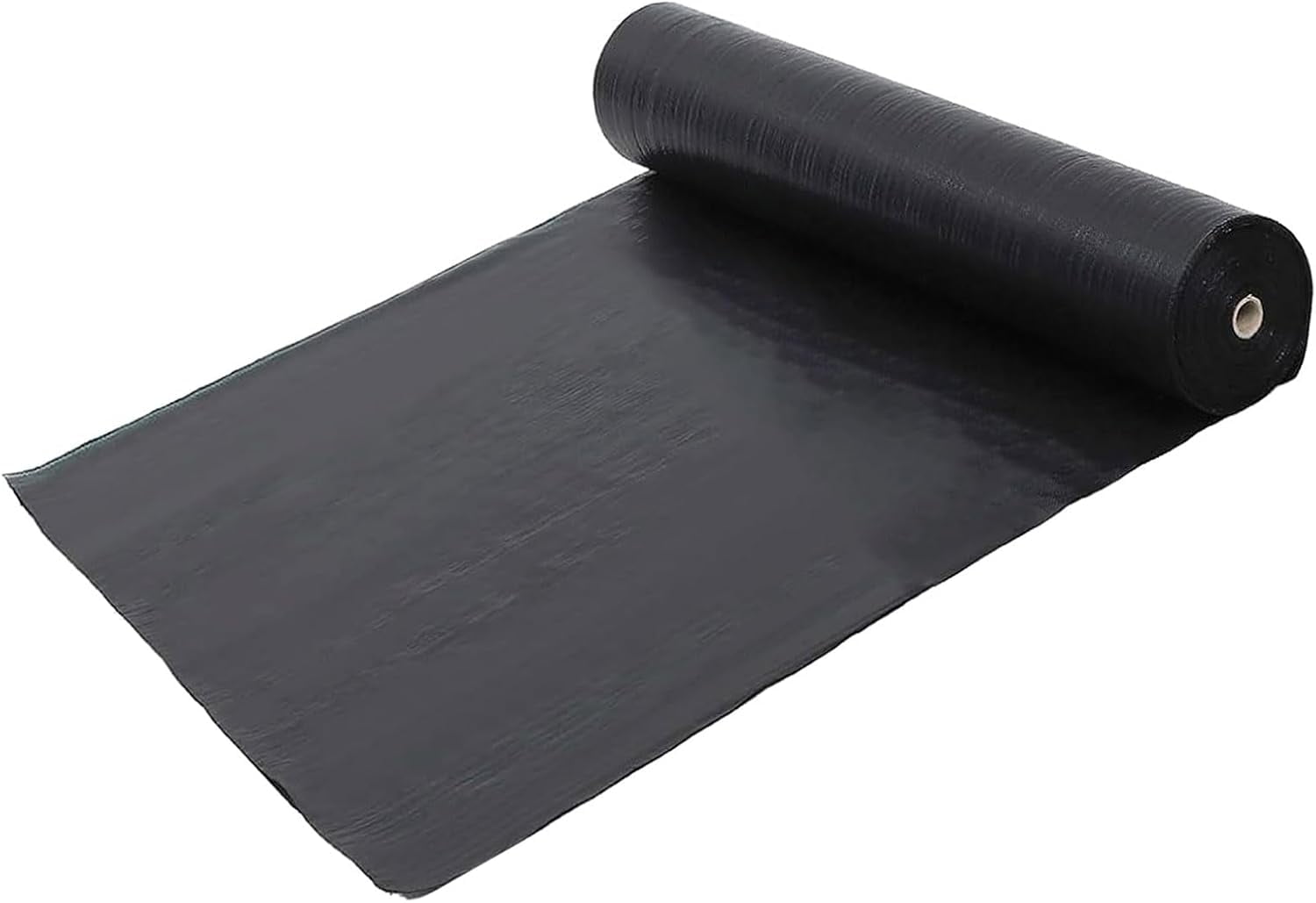 Acekid 13X108 FT Driveway Fabric 5.8OZ, Heavy Duty Commercial Grade Weed Barrier Geotextile, Black