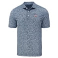 thumbnail image 2 of Men's Cutter & Buck Navy San Diego Padres Pike Eco Flora Print Recycled Polo, 2 of 3