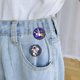 thumbnail image 2 of Set de broches Creative Astronaut Cartoon Space Whale, 2 of 3