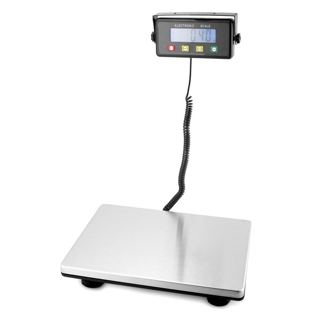 QWORK Balance Numérique 400lb pour Médecin, Balance d'Expédition, Balance Médicale, Balance Postale, Balance d'Expédition Numérique pour Bagages