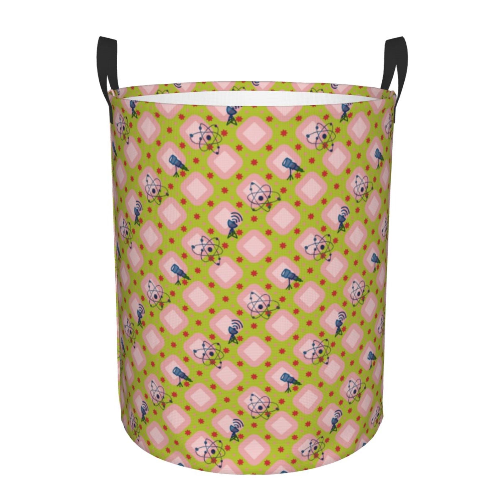 Picia Wireless Antenna Icon1 Large Laundry Basket, Waterproof, Freestanding Laundry Hamper, Collapsible Tall Clothes Hamper with Extended Handles-