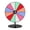 C, variant on YIFAEUX 8-Inch Acrylic Rainbow Prize Wheel with 12 Slots Dry Erase Spinning Wheel with Stand DIY Fortune Spinner Tabletop Roulette Party Board Game Props