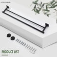KOKOSIRI 32 Inch Double Towel Bar Bathroom Towel Holder Bath Towel — free download