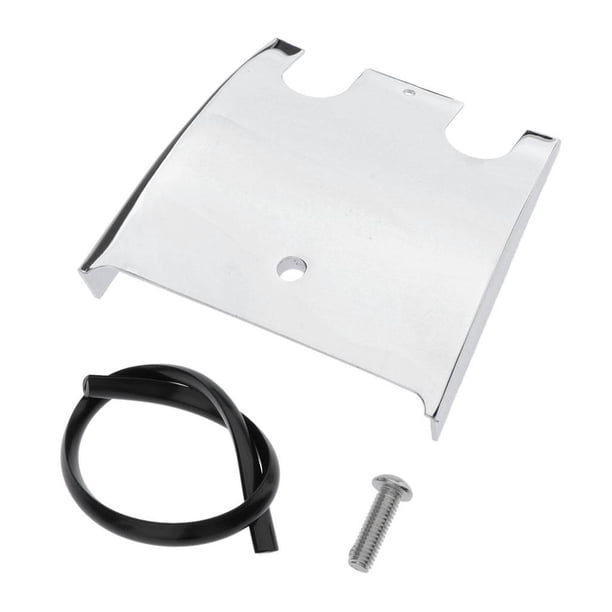 Panel De Extensión Del Tablero De Instrumentos De La Motocicleta Panel Extensor Para Los Modelos -Touring FLT / FLHT / 1990-2007 Cromo Yotijar Extensión del tablero de instrumentos