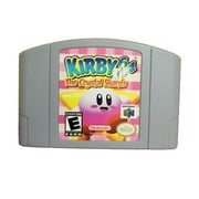 Kirby 64 The Crystal Shards Video Games Cartridge Card for N 64 Us Version