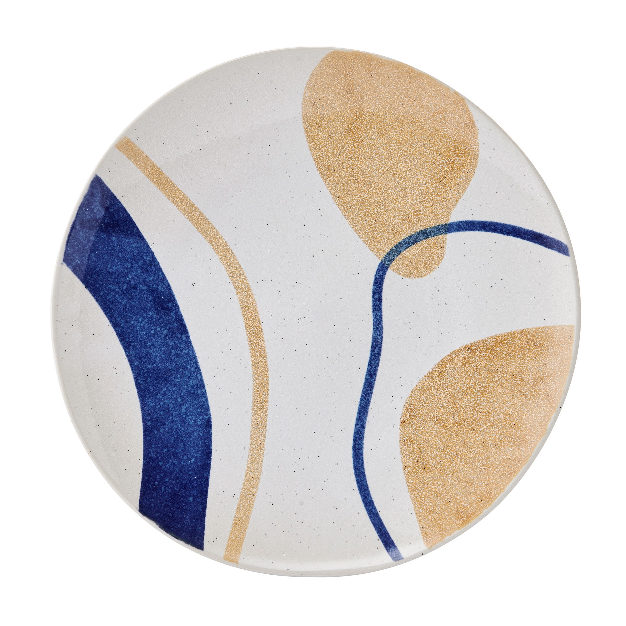 Pfaltzgraff Artful Circles 12 Piece Stoneware Dinnerware Set Off White
