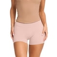 thumbnail image 1 of Pantalones Cortos Deportivos de Yoga de Alta Elasticidad para Mujer - Cintura Alta, Informales, Cómodos y Cómodos Rosa S, 1 of 6
