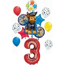 Paw Patrol Pups Party Supplies 3rd Birthday Chase Balloon Bouquet Decorations