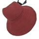 thumbnail image 5 of Sombrero de algodón Soidarity para Mujer plegable viaje verano ladrillo rojo Tipo de malla, 5 of 6