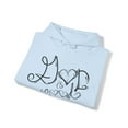 thumbnail image 4 of God is good. Heart & Cross on back. Christian Art on a Unisex Hoodie., 4 of 4