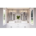 thumbnail image 5 of Wilburn 4-Light LED Bathroom Vanity Light in Brushed Nickel, 5 of 8