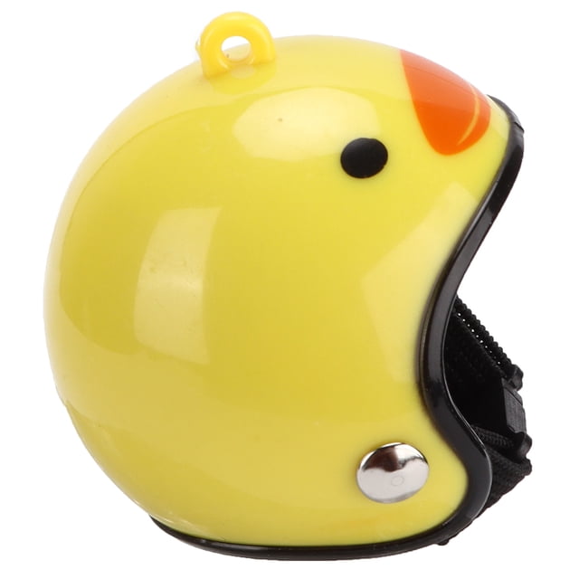 Pet Helmet, Adjustable Funny Multipurpose Chicken Hat For Birds For Ducks For Chickens Yellow Duck,Tiger