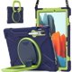 thumbnail image 1 of Estuche portátil con rotación 360 para Galaxy Tabs8/s7 Estuche de 11 "con soporte para S Pen Estuche resistente Soporte giratorio Correa de mano Correa de transporte para hombro Cubierta para ext, 1 of 5