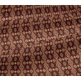 thumbnail image 5 of oneOone Viscose Jersey Fabric Paisley Ikat Print Sewing Fabric BTY 60 Inch Wide, 5 of 5