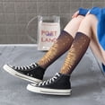 thumbnail image 3 of Lsque Happy New Year Printed Crew Socks Men's Women's LightWeight Thin Casual Calf Socks ,Knee High Socks,Cotton Socks, 3 of 9