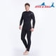 thumbnail image 2 of Greeniant Trajes de neopreno de 5MM, traje de buceo, pantalones largos de manga larga, traje de Surf con protección para buceo, esnórquel, surf, Deportes acuáticos Hombre/Negro METRO Greeniant OD003704-03, 2 of 6
