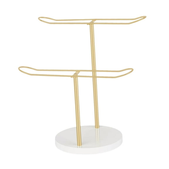 Segolike Headband Holder Hairband Display Stand Metal Home Decor Jewelry Display Rack Jewelry Organizer for Jewelry Necklace Hair Hoop