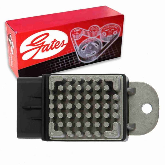 Gates Engine Cooling Fan Module compatible with Jeep Liberty 2.4L 3.7L L4 V6 2002-2003