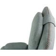 thumbnail image 5 of Hanover Westin Mid-Century Modern Scoop Lounge Chair and Ottoman in Gray, 5 of 13