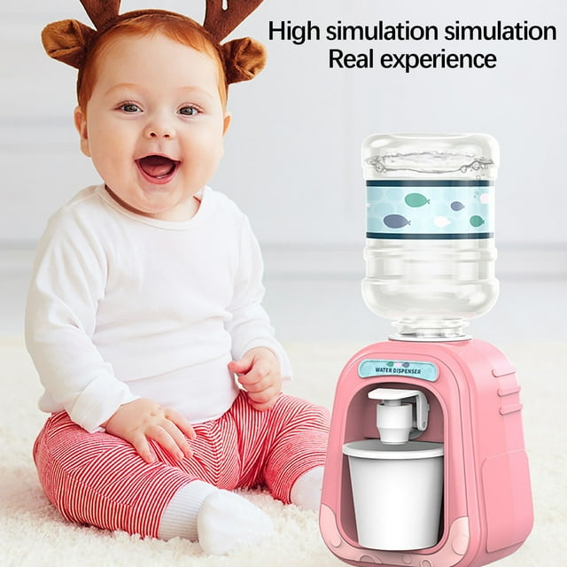 Dvruxg Mini Simulation Water Dispenser, Mini Makeup Remover Organizer, Creative Nail Polish Dispensing Bottles, Water Dispenser Model