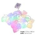 thumbnail image 2 of BESTYASH Heart-Shaped Light Clips for Festival and Party String Lights, Plastic, 1 Piece, Perfect for Adult Decorations, 2 of 5