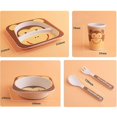 thumbnail image 3 of Toddlers Dining Set Kids Flatware Comfortable Touch 5Pcs For Picnic Travel, 3 of 3