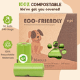 thumbnail image 2 of Dog Poop Bags 36 Rolls 540 Counts, Extra Thick Leak-Proof Waste Bags with Lavender Scented for Dog and Cat, Green, 2 of 8