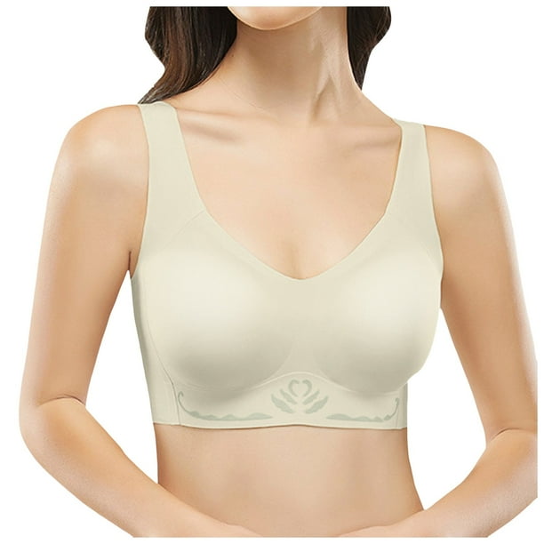 Sujetador de talla grande con aros de acero para mujer de la colección Mom's - Sujetador lateral, nailon/spandex, tallas M-XL, adecuado para el ocio/trabajo