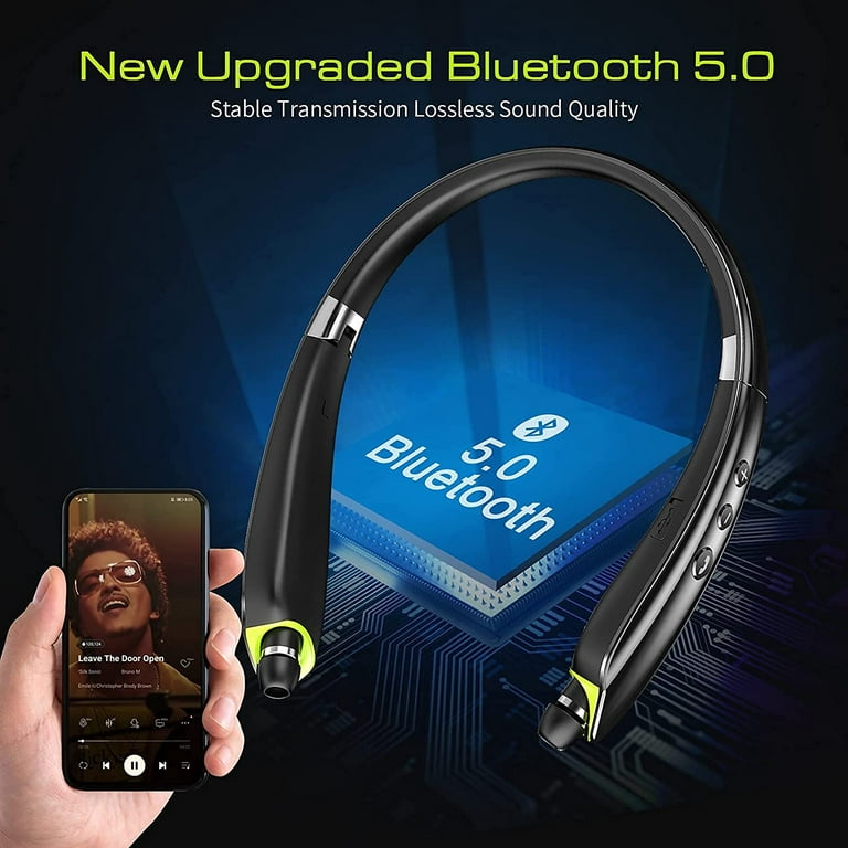 Bluetooth , 2023 Upgraded Neck Bluetooth Headphones with