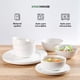 thumbnail image 3 of Vajilla de Opalina con 16 Piezas para 4 Personas. Resistente Apta para Microondas y Lavavajillas, 3 of 7