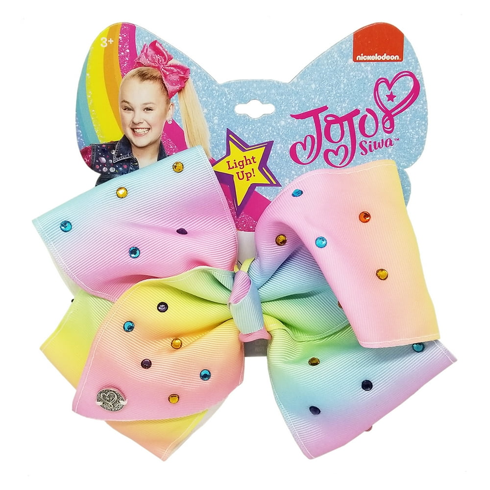 JoJo Siwa - Jo Jo Siwa Signautre Bow with all over Stone with Light Up