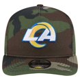thumbnail image 2 of Men's New Era Camo Los Angeles Rams Woodsy 9FIFTY Snapback Hat, 2 of 6
