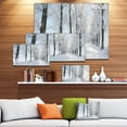 thumbnail image 3 of Beautiful Winter Forest Lane Photo - Large Forest Canvas Art Print, 3 of 4