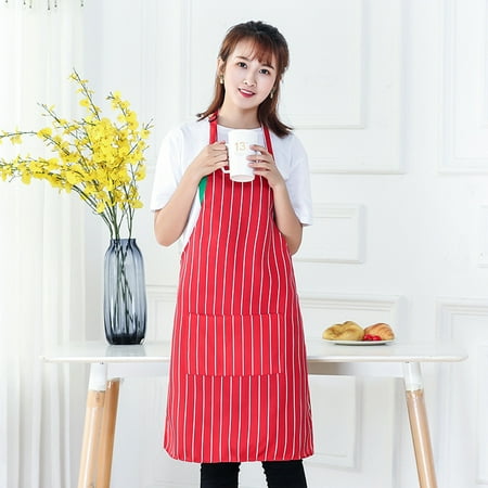 

Alueeu cartoon cute home cleaning apron1pc Parent Adult The Family Kitchen Lovely Print Linen Aprons