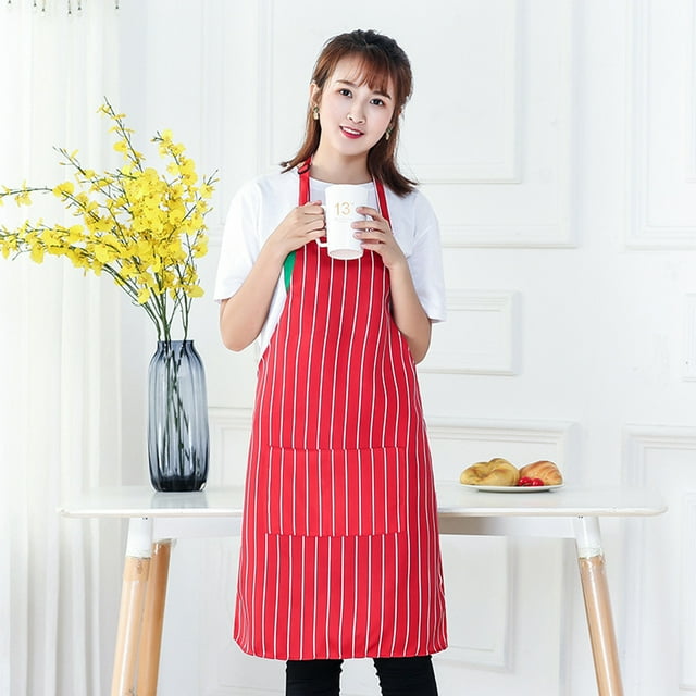 TIMIFIS Pockets Holds 1Pc Parent Adult The Family Kitchen Lovely Print Linen Family Aprons Kitchen Appliances