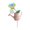 I, variant on Outdoor Home Garden Decoration Artificial Lawn With Iron Art Ornament, Simulated Grass Landscape Decor For Backyard Courtyard Balcony Leisure Scene Layout