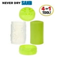 thumbnail image 3 of Wonder Factory Never Dry Single Sand – Lime Green - Never Dries Out and Gluten Free, 3 of 11
