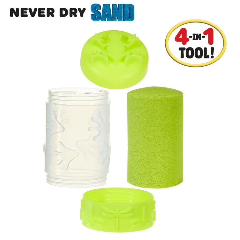 Wonder Factory Never Dry Single Sand – Lime Green - Never Dries Out and Gluten Free