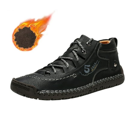 

Men s Shoes High-top Outdoor Men s Casual Shoes Slim Leather Shoes