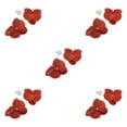 thumbnail image 2 of kurtrusly 50pack/lot Low Maintenance Artificial Decorations Orchids For Wide Range Of red 5Set, 2 of 6