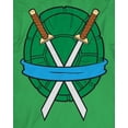 thumbnail image 4 of Teenage Mutant Ninja Turtles Shirt Boy's Leonardo Short Sleeve Costume Top, 4 of 5