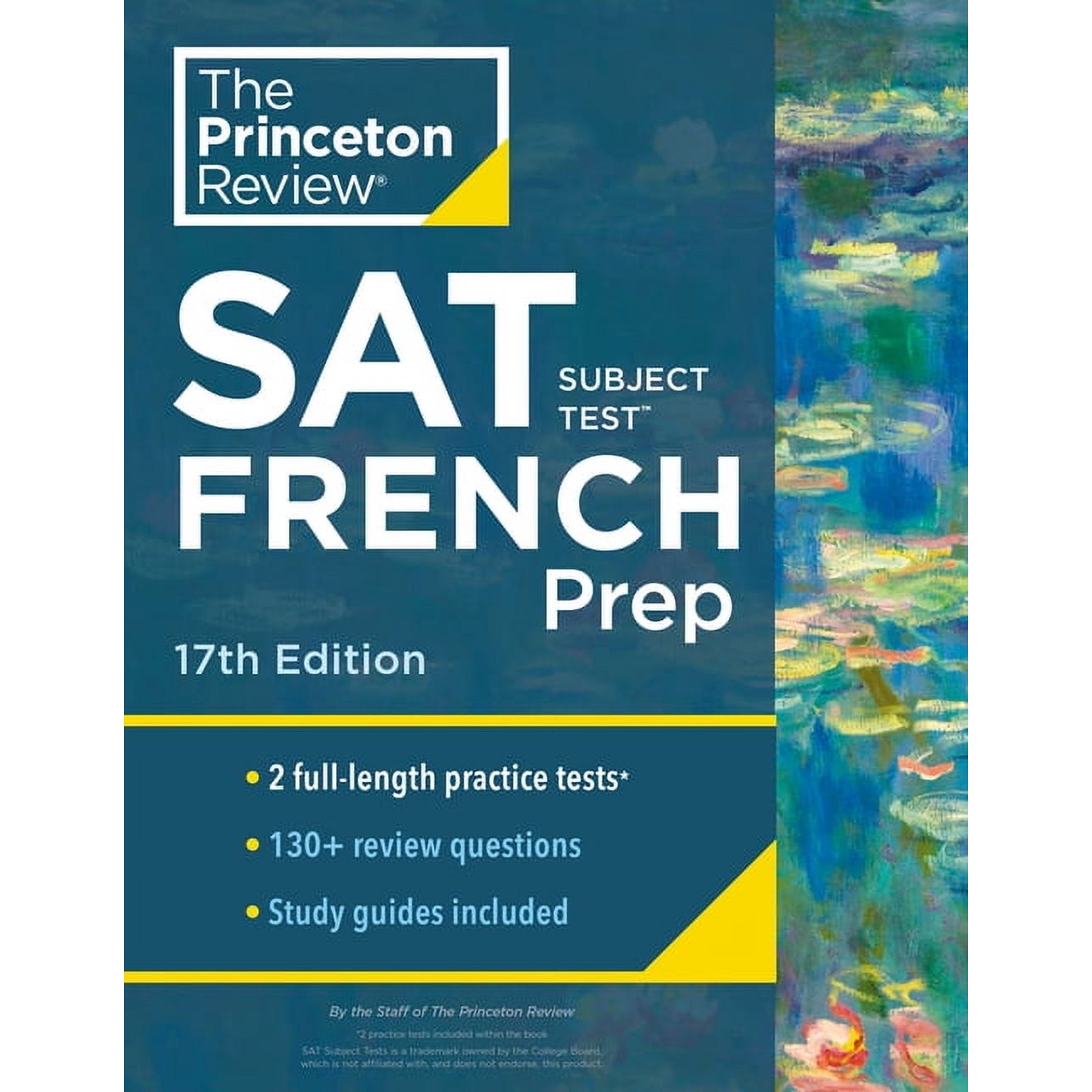 SAT Subject Test French Prep, 17th Edition: Practice Tests + Content Review + Strategies & Techniques (College Test Preparation)