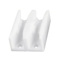 UNTERING Pulley Guide Sliding Shower Door Bottom Guide Shower Door Divider Track Guide Glass Bumpers Track Shower Room Accessories