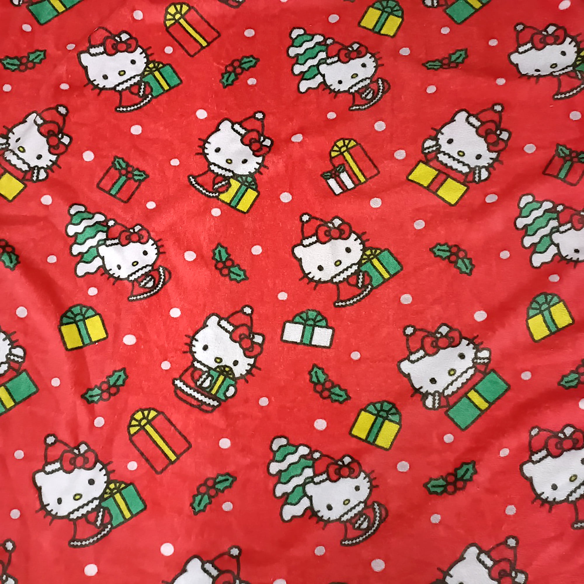 Hello Kitty Gifty Kitty Hugger Pillow & Silk Touch Throw Blanket Set 40×50 Inches
