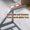 thumbnail image 3 of Retractable Hanging Drying Rack for Balcony Railings Windowsill Adjustable Telescopic Towel Rack Detachable Radiator Clothes Airer Portable Clothes Drying Rack, 3 of 7