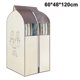 thumbnail image 1 of Bolsa colgante para ropa, organizador de bolsas para ropa, funda para almacenamiento a prueba de polvo (Beige60*48*120cm), 1 of 5